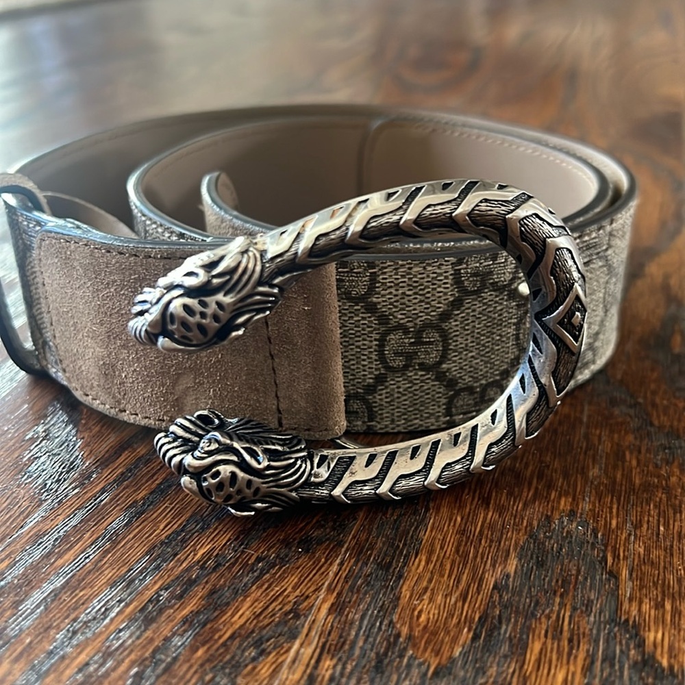Gucci GG Supreme Belt size 75